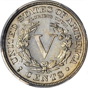 1912-S Liberty nickel pricing history