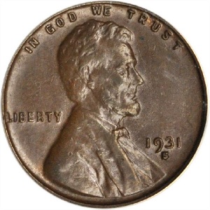 1931-S Lincoln cent photos